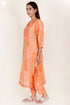 Chanderi Silk Kurta Pant And Dupatta Set In Block Print